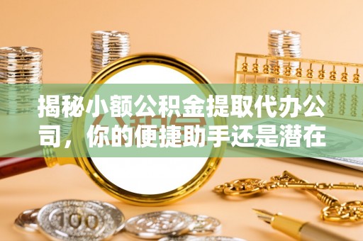 成都揭秘小额公积金提取代办公司，你的便捷助手还是潜在风险？