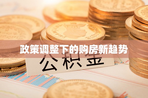 成都政策调整下的购房新趋势