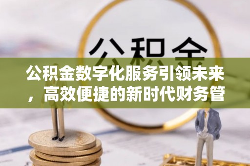 成都公积金数字化服务引领未来，高效便捷的新时代财务管理