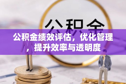 成都公积金绩效评估，优化管理，提升效率与透明度