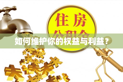成都如何维护你的权益与利益？